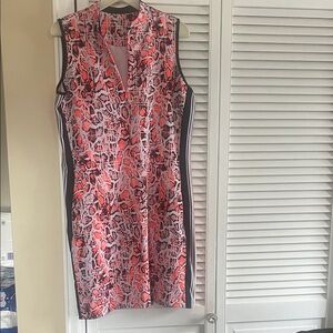 Women's Sleeveless Patterned dress